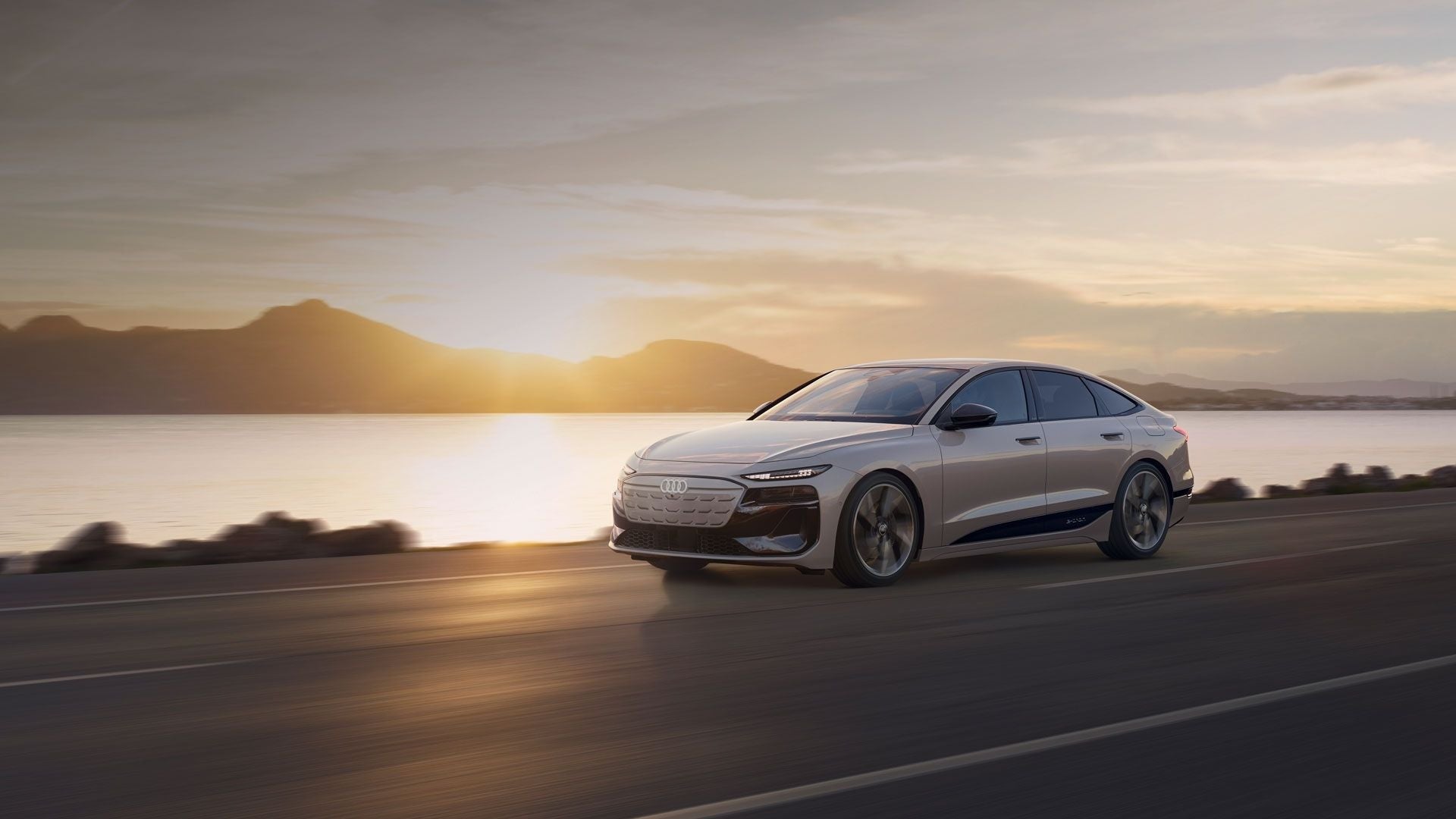 Image of an A6 e-tron 