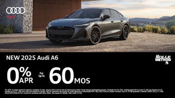 2025 A6 0% APR for 60 MOS.