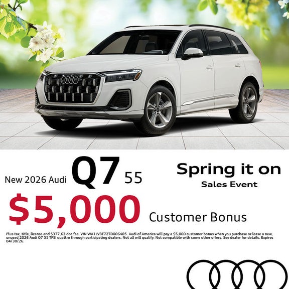 New 2026 Audi Q7