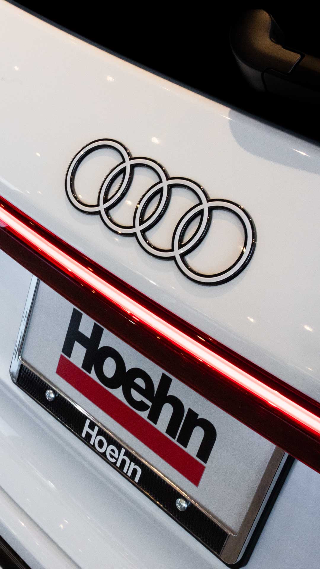 Hoehn Plate on an Audi