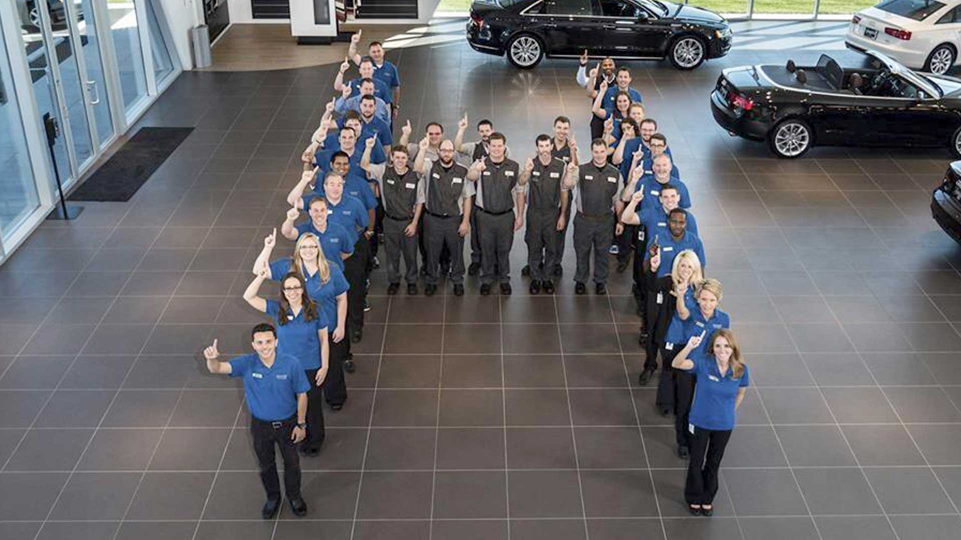 Audi South Austin team.