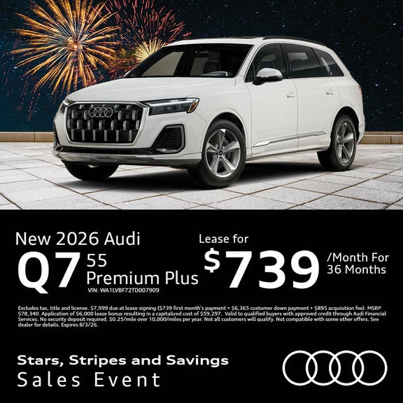 New 2026 Audi Q7