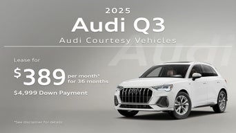 Audi Q3 Loaner Specials