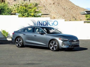 front facing 2025 Audi A5 parked