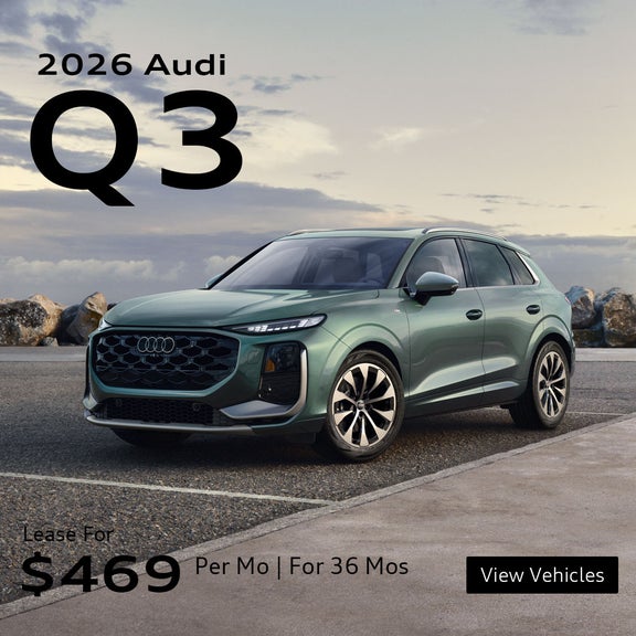 2026 Audi Q3 Lease for $469 for 36 Months
