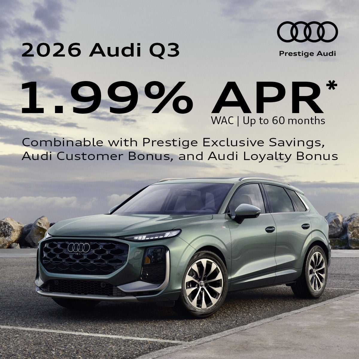 2026 Audi Q3 APR Offer