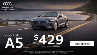 Audi A5 quattro parked