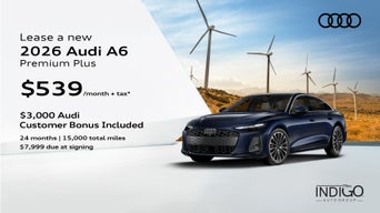 2026 Audi A6 Sedan Premium Plus front parked