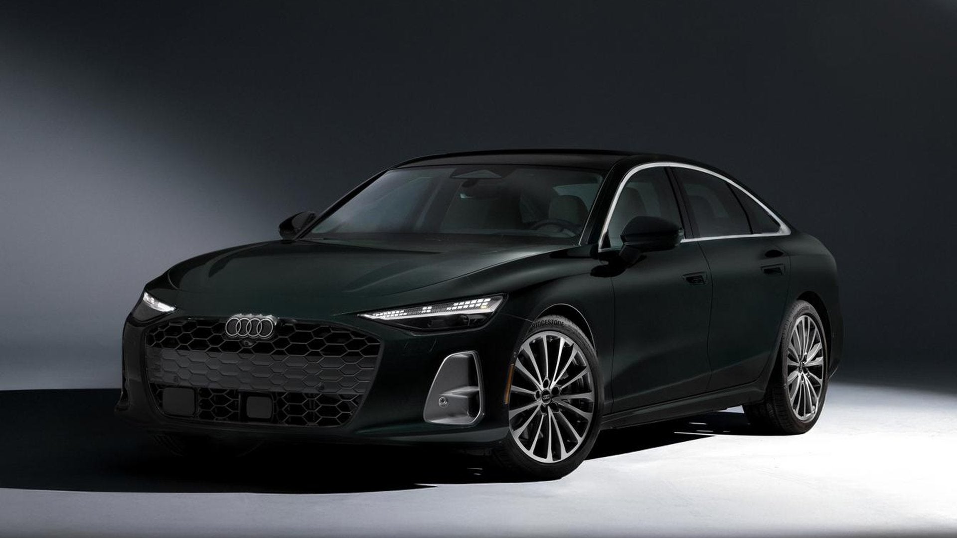 2026 Audi A6 Midnight Green Metallic at Audi Sewickley near Pittsburgh PA
