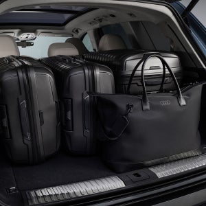 Le coffre arrière du nouveau Audi Q7.