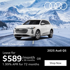 All New Audi Q5 Lease for $589 per month at Audi Livermore