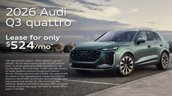 2026 Audi Q3 lease