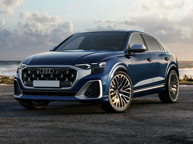 Corner view of Audi SQ3 on street