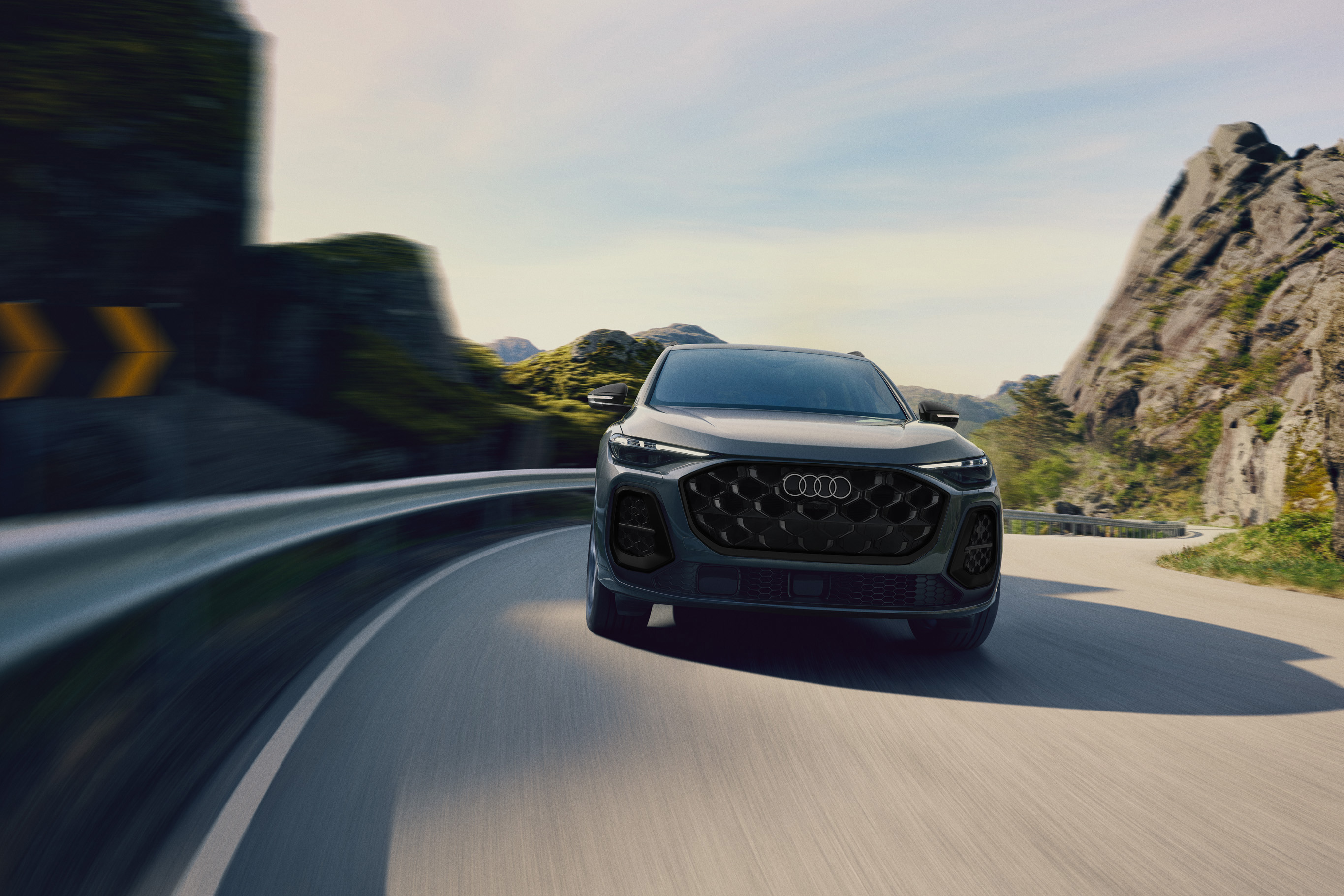image of q5 on highway 