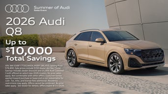 2026 Audi Q8 savings