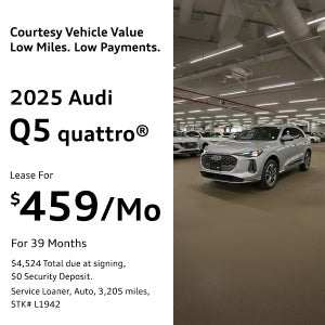 Service Loaner 2025 Audi Q5 Quattro