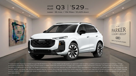 2026 Audi Q3 Lease Offer In Little Rock, Arkansas