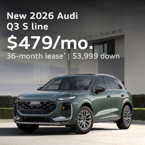 New 2026 Audi Q3 S line