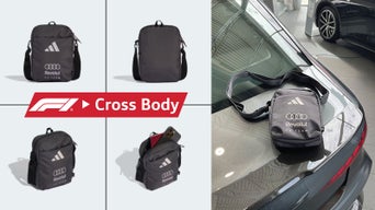 F1 accessory cross body bag