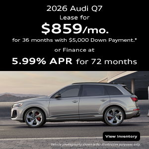 Side view of an Audi Q7