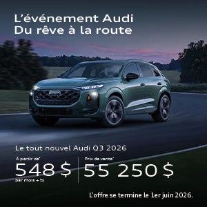 Le tout nouvel Audi Q3 2026