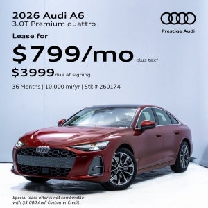 2026 Audi A6 Lease Offer