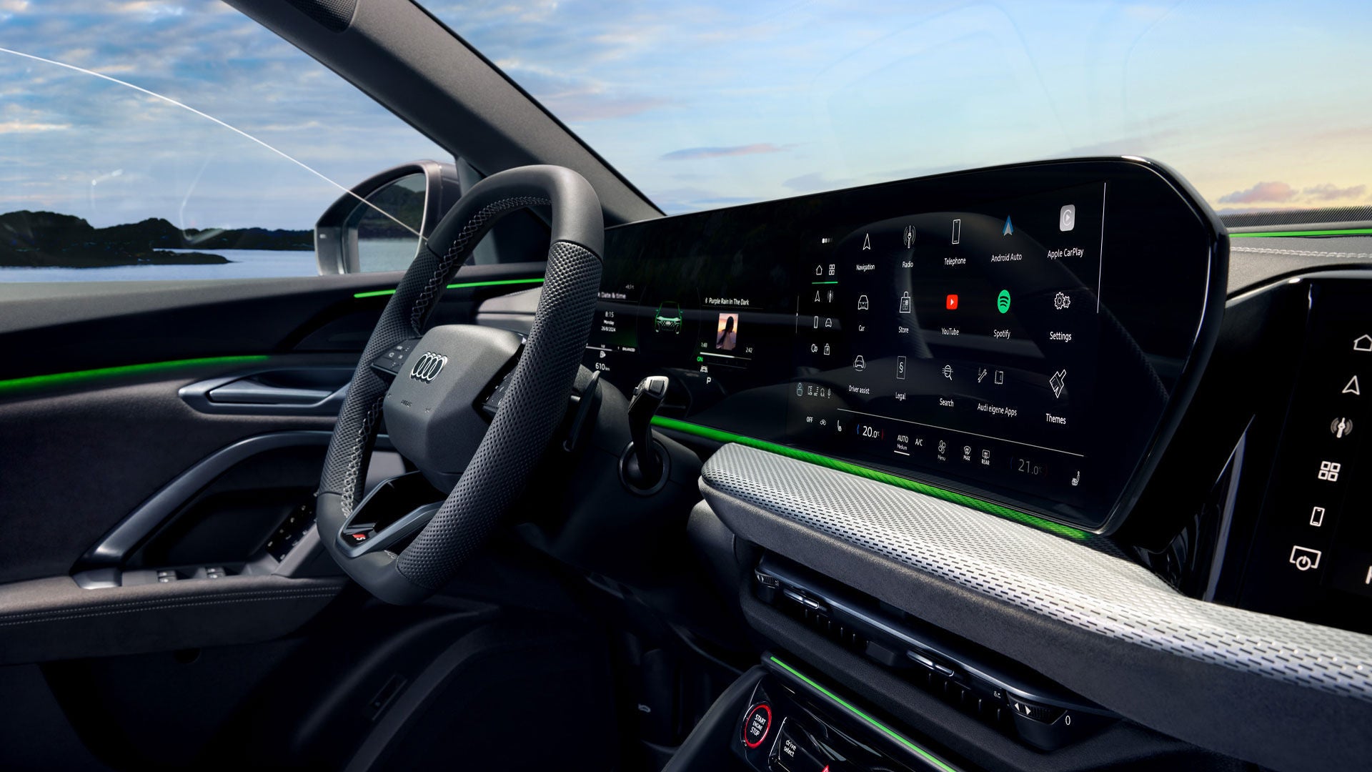 Interior of the 2026 Audi Q5