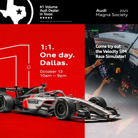 One Day Audi Dallas October 13