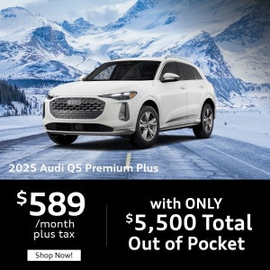 All New Audi Q5 Lease for $589 per month at Audi Livermore