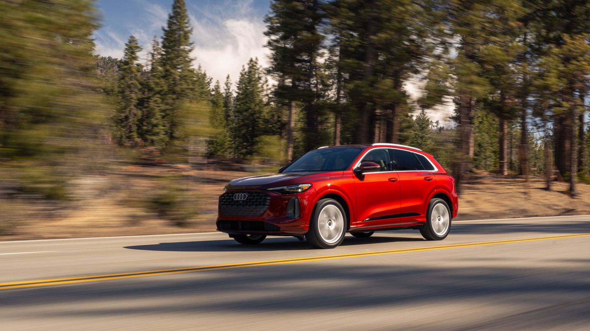 2025 Audi Q5 driving