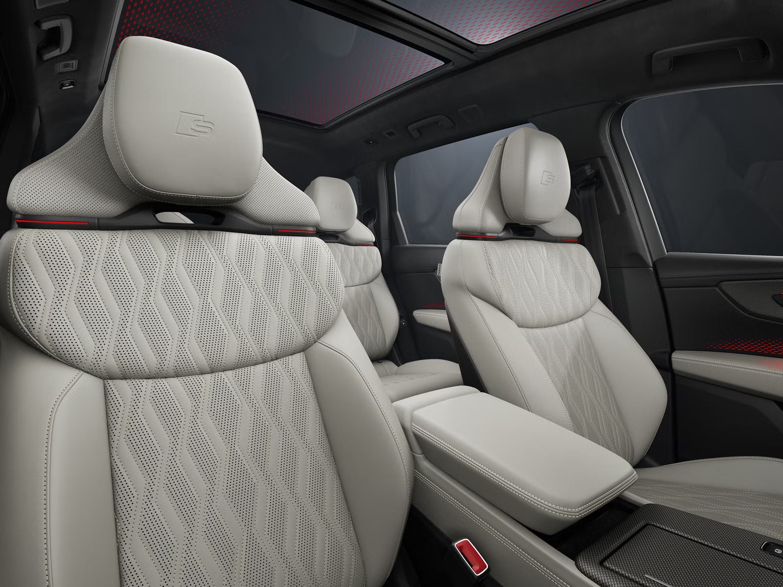 2027 audi sq9 interior seating