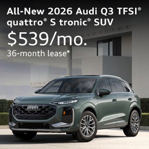 All-new 2026 Audi Q3 TFSI® quattro® S tronic® SUV