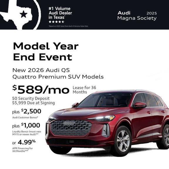 New 2026 Audi Q5 Quattro Premium SUV Models   