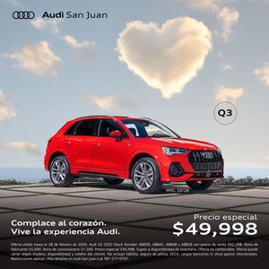 Audi Q3 Oferta Febrero 2026