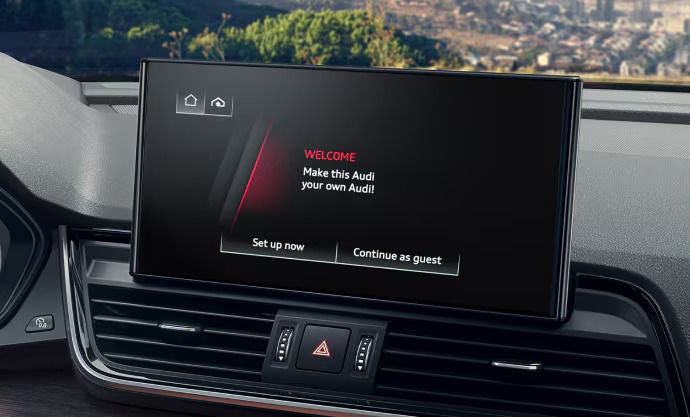 Audi MMI touch display