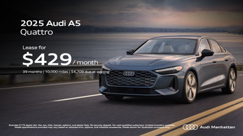 Lease the Audi A5 in Manhattan NY