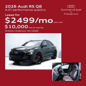 2026 Audi RS Q8 performance quattro
