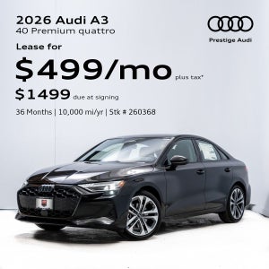 Audi A3 Lease Offer