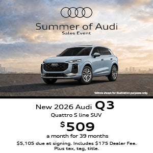 2026 Audi Q3 Offer