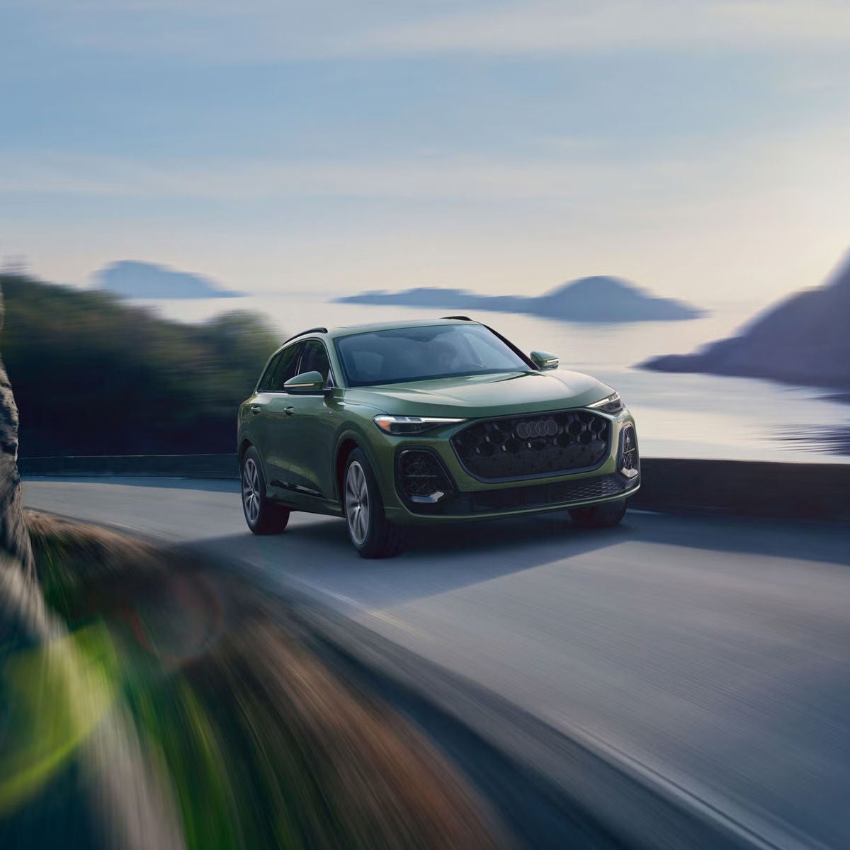 Audi Q5 in motion