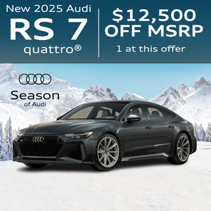 New 2025 RS7 MSRP Offer