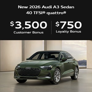 2026 Audi A3 Sedan 40 TFSI quattro