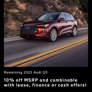 Remaining Q5 offer 10% off MSRP