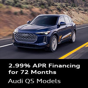 2.99% APR Financing  for 72 Months Audi Q5 Models
