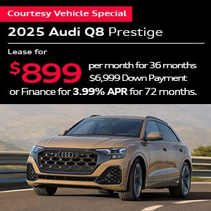 Audi Q8 Loaner Special