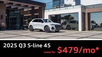 Audi Q3 February Lease Special Modern Luxury