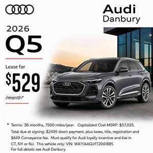 Side view of an Audi vehicle