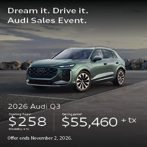 The all-new 2026 Audi Q3
