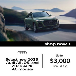 Front View of Green Audi
