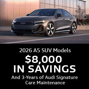 2026 A5 Sedan Models